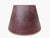*" Please Read Entire Description ** Gold Lined Burgundy Faux Crocodile Alligator Skin Patterned Lamp Shade Made by...