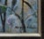 Contemporary Original Framed Textured Red White Flowers Lilies Painting on Canvas. For Sale - Image 3 of 4