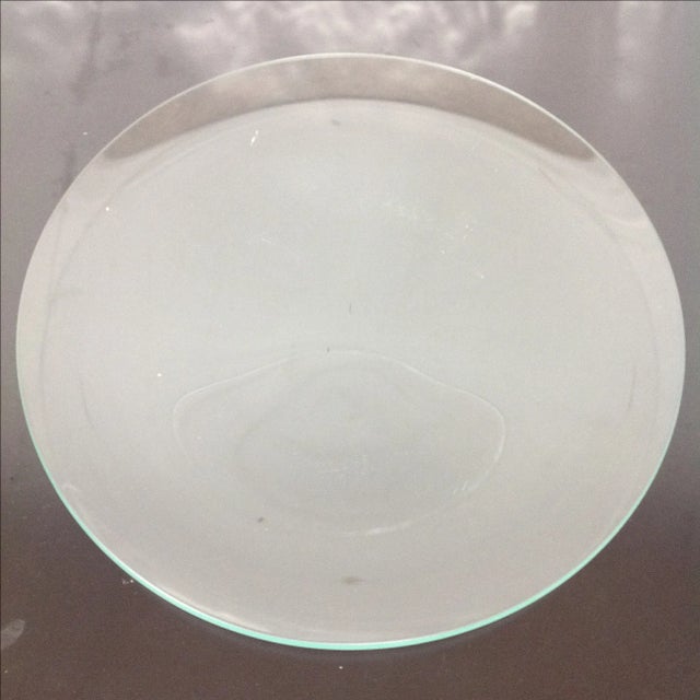 Fontana Arte Mid Size Low Bowl For Sale - Image 4 of 5