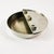 This ashtray originated in Germany in the 1960s. It features a simple, functional design. Made of nickel-plated brass...