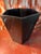 Faux Black Marble Hwxagonal Handmade Wastebasket For Sale - Image 4 of 7