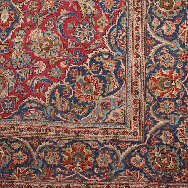 Keshan Dabir Rug in Wool For Sale - Image 6 of 9