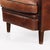 Wood A Dutch Art Deco Style Leather Club Chair, C. 1960. For Sale - Image 7 of 7