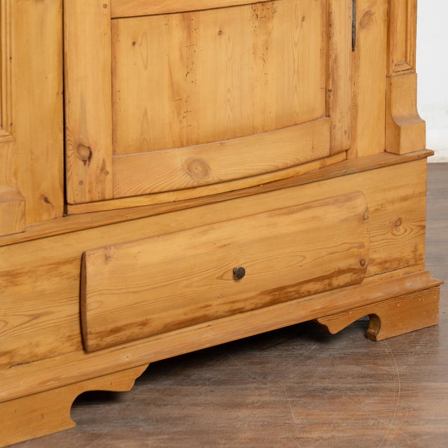 19th Century Pine Single Door Armoire Cabinet From Denmark For Sale - Image 11 of 14