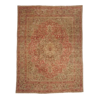 Haji Khalili Antique Persian Tabriz Rug, 09'00 X 12'00 For Sale