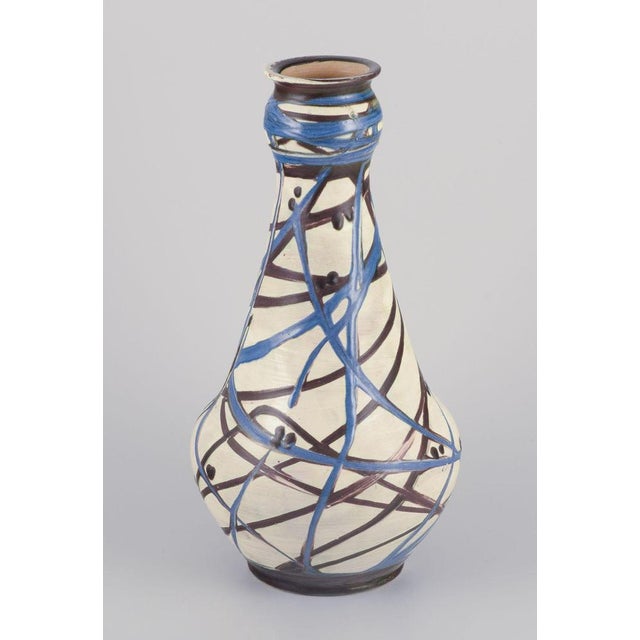 1930s Large Floor Vase in Ceramic from Kähler, Denmark, 1930s For Sale - Image 5 of 9