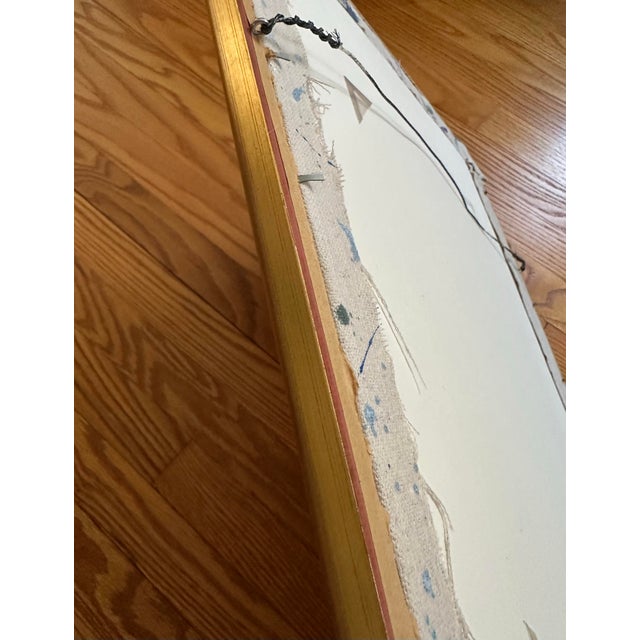 Paint Erin Simon Original Brush Strokes Drop Cloth For Sale - Image 7 of 9