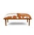 A HANDSOME TRIBUTE: Upholstered with hair on hide, the Caci cocktail ottoman enriches any interior. Its natural...