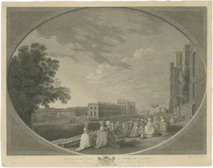 Windsor Castle in England, 1783, Paper
