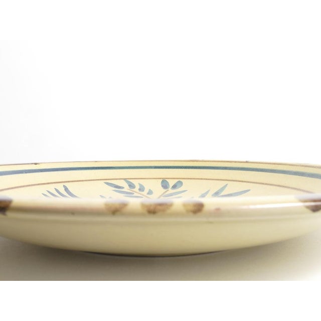 Folklore Ceramic Wall Plate with Horse by Tapio Kinnunen for Kupittaan Savi, 1950s For Sale - Image 9 of 12