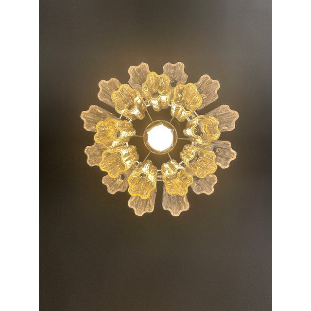 Vintage Mid-Century Kinkeldey Crystal & Chrome Chandelier - West Germany, 1960s For Sale - Image 11 of 16