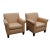 Modern Martin Brattrud Leather Collection Lounge Chairs - A Pair For Sale - Image 3 of 10