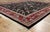Textile Vintage Black Indian Botanical Rug - 09'00 X 12'00. For Sale - Image 7 of 9