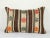 Early 21st Century Turkish Lumbar Kilim Pillow Cover 14" X 20" For Sale - Image 5 of 5