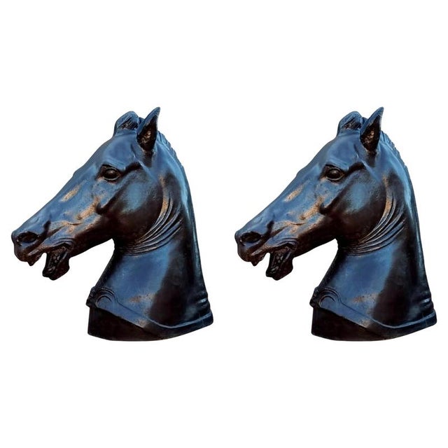 Unknown, Roman Horses, Late 19th Century, Terracotta, Set of 2 For Sale - Image 6 of 6