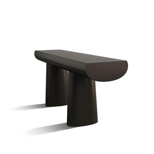 Scandinavian Modern Apricot Wood Console Table by Aldo Bakker for Karakter For Sale - Image 6 of 15