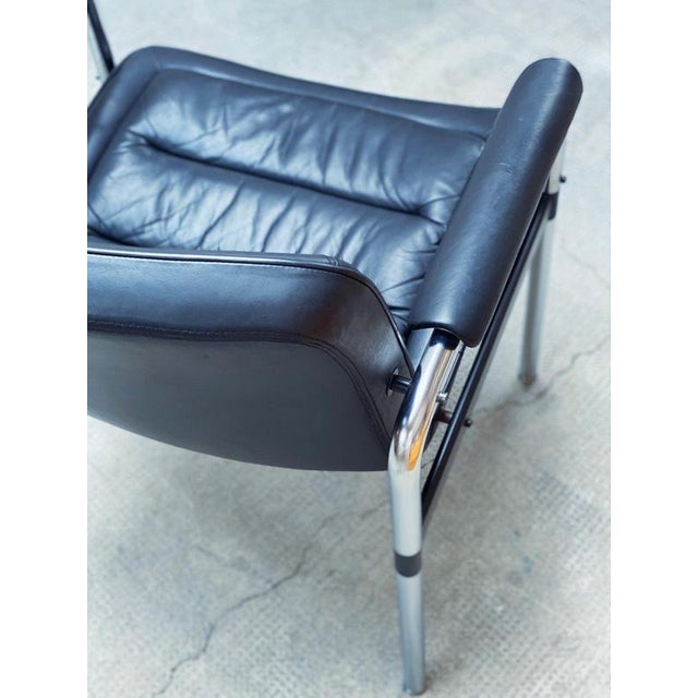 Vintage 8400 Chairs in Leather by Jorgen Kastholm for Kusch & Co., Germany, 1980s, Set of 4 For Sale - Image 18 of 18