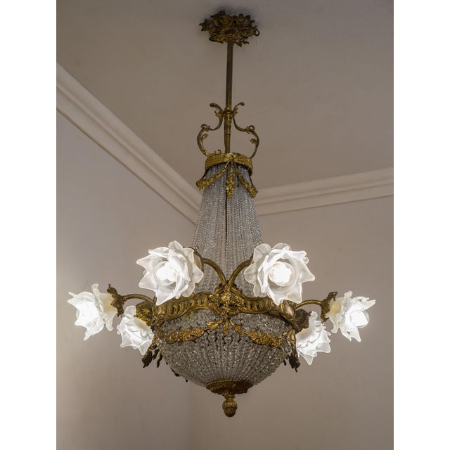 Antique Belle Époque Hot Air Balloon Chandelier, 1890s For Sale - Image 14 of 14