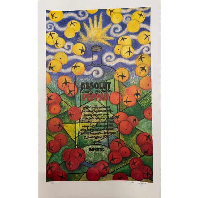 1990s “Absolut Statehood” a Folio of 51 Lithographs Representating Each State, plus DC - Set of 52 For Sale - Image 15 of 18