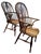 A Matched Pair of Mid 19th-Century English Wheel-Back Windsor Armchairs For Sale In San Francisco - Image 6 of 18