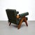 Black 053 Capitol Complex Leather Armchair by Pierre Jeanneret for Cassina For Sale - Image 8 of 16