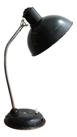 Bauhaus Steel Table Lamp from Sacor, 1940s
