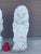 Pair of Early 20th Century Cast Concrete Shield-Bearing Lions — Rescued Asheville, Nc Estate For Sale In Mobile - Image 6 of 10