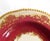 Late 19th Century Late 19th Century Burgundy Coalport Serving Bowl With Raised Gold Trim For Sale - Image 5 of 6