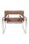 An icon of Bauhaus design, this pair of original Wassily chairs by Marcel Breuer for Knoll showcases the perfect balance...