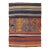 Decorative Turkish Embroidered Kilim Rug - 4`4″ X 6`1″ Ft. For Sale