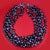 2020s Ajd Elegant Peacock Keshi Pearl Three Strand Necklace For Sale - Image 5 of 6