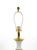 20th Century Hollywood Regency Opaline Glass and Gold-Banded Table Lamps, Pair For Sale In New York - Image 6 of 11