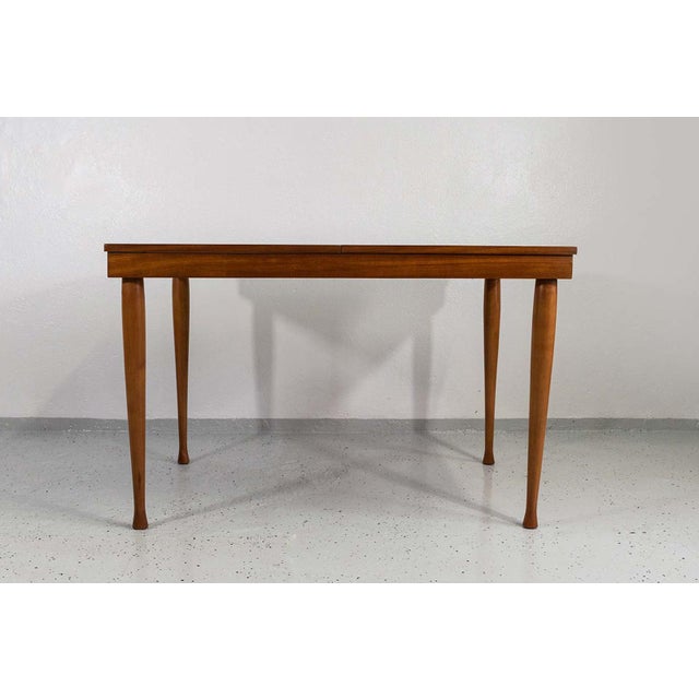 Vintage Extendable Dining Table by M. Grabiński, Poland, 1960s For Sale - Image 4 of 15