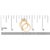 14K Yellow Gold Plated Sterling Silver 1/2 Cttw Diamond Square Cluster Bridal Set - Size 7 For Sale In New York - Image 6 of 6