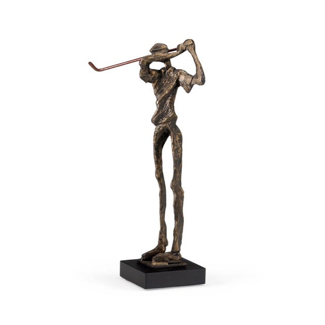 2020s Wildwood Metal Swinging Golfer For Sale - Image 5 of 5