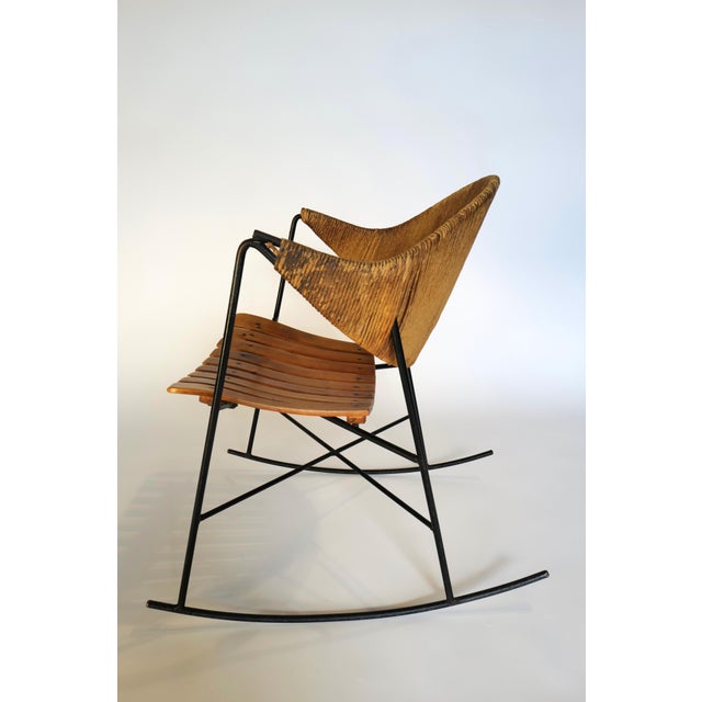 Mid-Century Modern 1950 Rocking Chair by Arthur Umanoff For Sale - Image 3 of 12