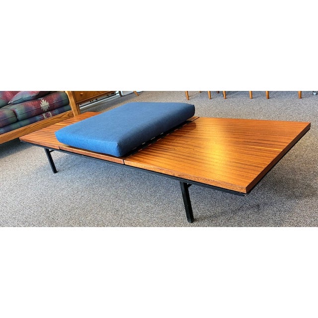 Mid Century Modern Modular Teak Platform Bench Seating, UK Import c.1960 Quality Built - New Cushion & Upholstery - UK...