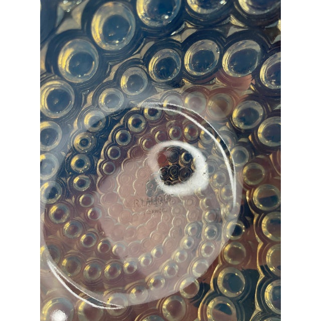 Early 20th Century Lalique Volutes Opalescent Glass Bowl For Sale - Image 10 of 10