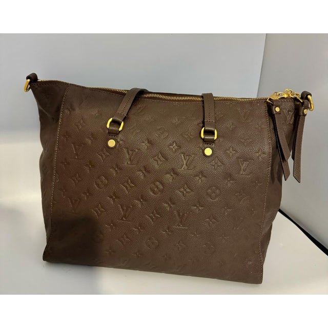 2010s Louis Vuitton Lumineuse Handbag Monogram Empreinte Leather Handbag, Excellent For Sale - Image 5 of 18