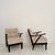 Mid-Century Modern Lounge Chairs with Black Wooden Frame, 1950s, Set of 2 For Sale - Image 6 of 18