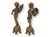 Bronze Cherub Figures Flower/ Candle Holders For Sale In Los Angeles - Image 6 of 6