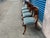 Klismos Style Dining Chairs With Upholstered Seats- Set of 4 For Sale In San Diego - Image 6 of 9