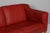 Børge Mogensen Model 2213 Three-Seat Sofa in Red Brown Leather by Børge Mogensen for Fredericia For Sale - Image 4 of 9