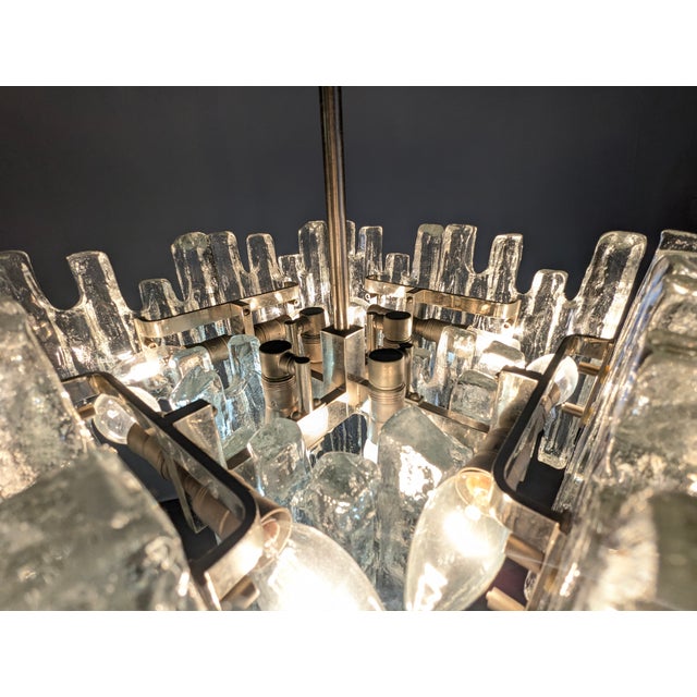 Ice Crystal Lamp by Kalmar for J.T. Kalmar, 1970s For Sale - Image 10 of 12