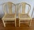 Beautiful pair of blonde lacquered and caned mid-century Henredon chinoiserie accent chairs. Sturdy and stunning. Gorgeous...