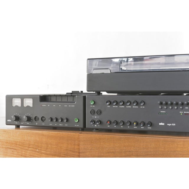 Dieter Rams 525 PS550s and TGC450 HiFi System Director by Dieter Rams for Braun AG, Germany, 1977, Set of 3 For Sale - Image 4 of 16