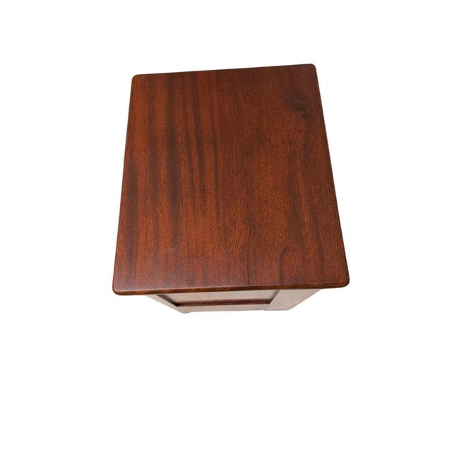 Wood Art Deco Modernist Nightstands by J.A. Muntendam for L.O.V. Oosterbeek, 1920s, Set of 2 For Sale - Image 7 of 12