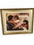 French Country Traditional Mother and Children Figurative Print in Ornate Gold-Tone Frame For Sale - Image 3 of 10