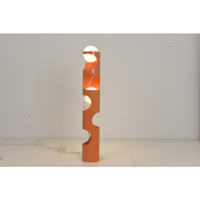 1970s Vintage Guggerli Floor Lamp by Rico & Rosmarie Baltensweiler for Baltensweiler, 1970 For Sale - Image 5 of 10