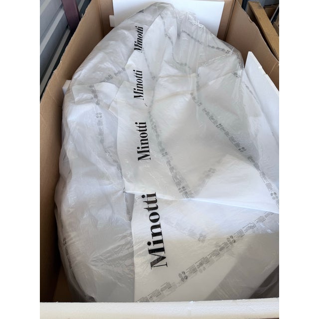 Minotti Florida Outdoor Curved Corner Sofa Element For Sale - Image 11 of 11